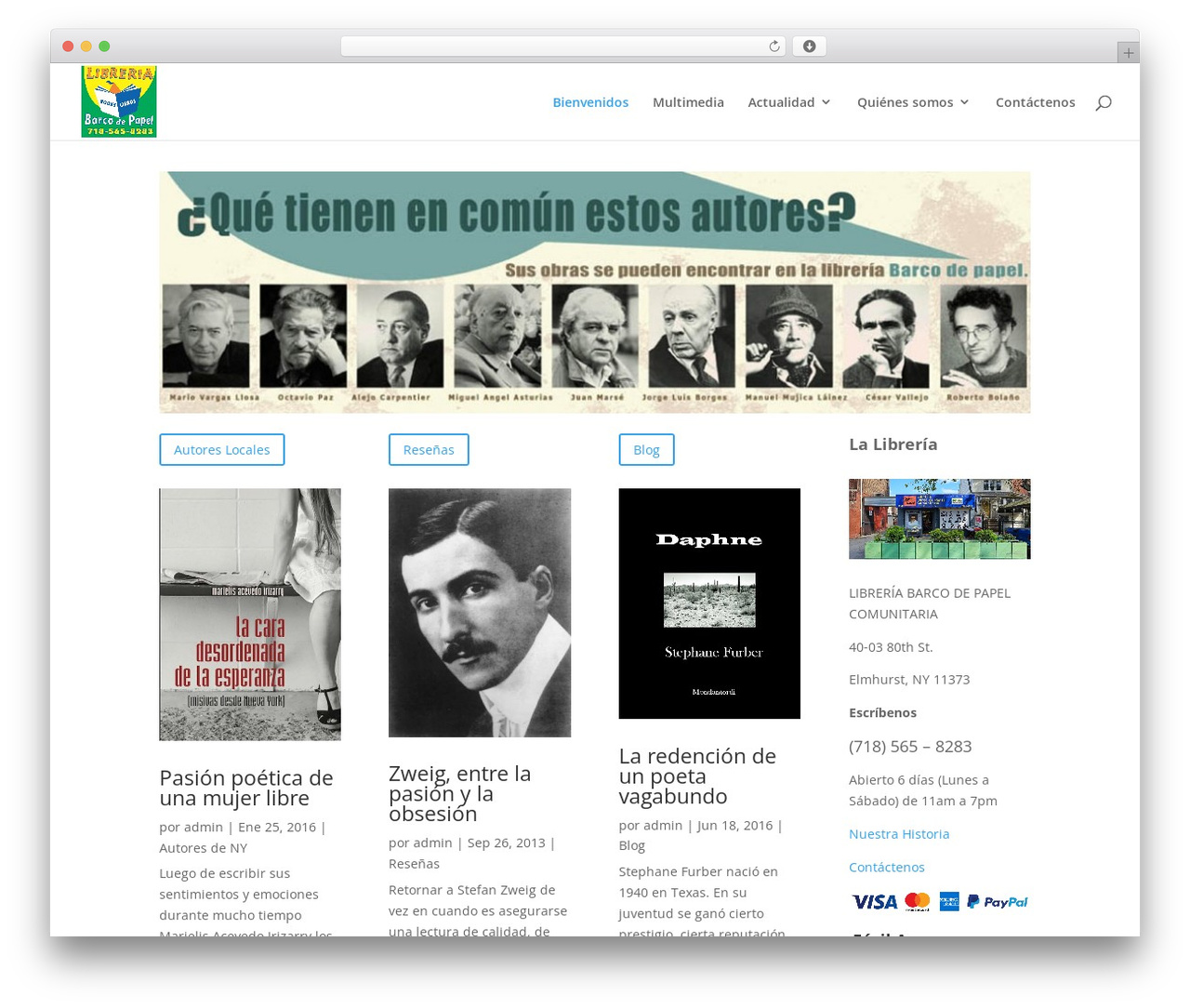 Divi WordPress theme - libreriabarcodepapelny.com