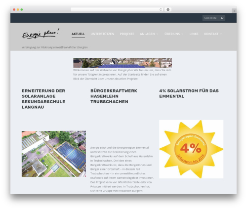 Justified Gallery (justified-gallery) free WordPress plugin - energieplus.ch