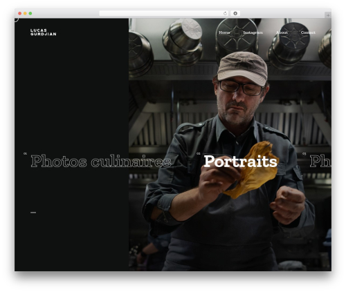 Grenada WordPress theme - lucasgurdjian.com