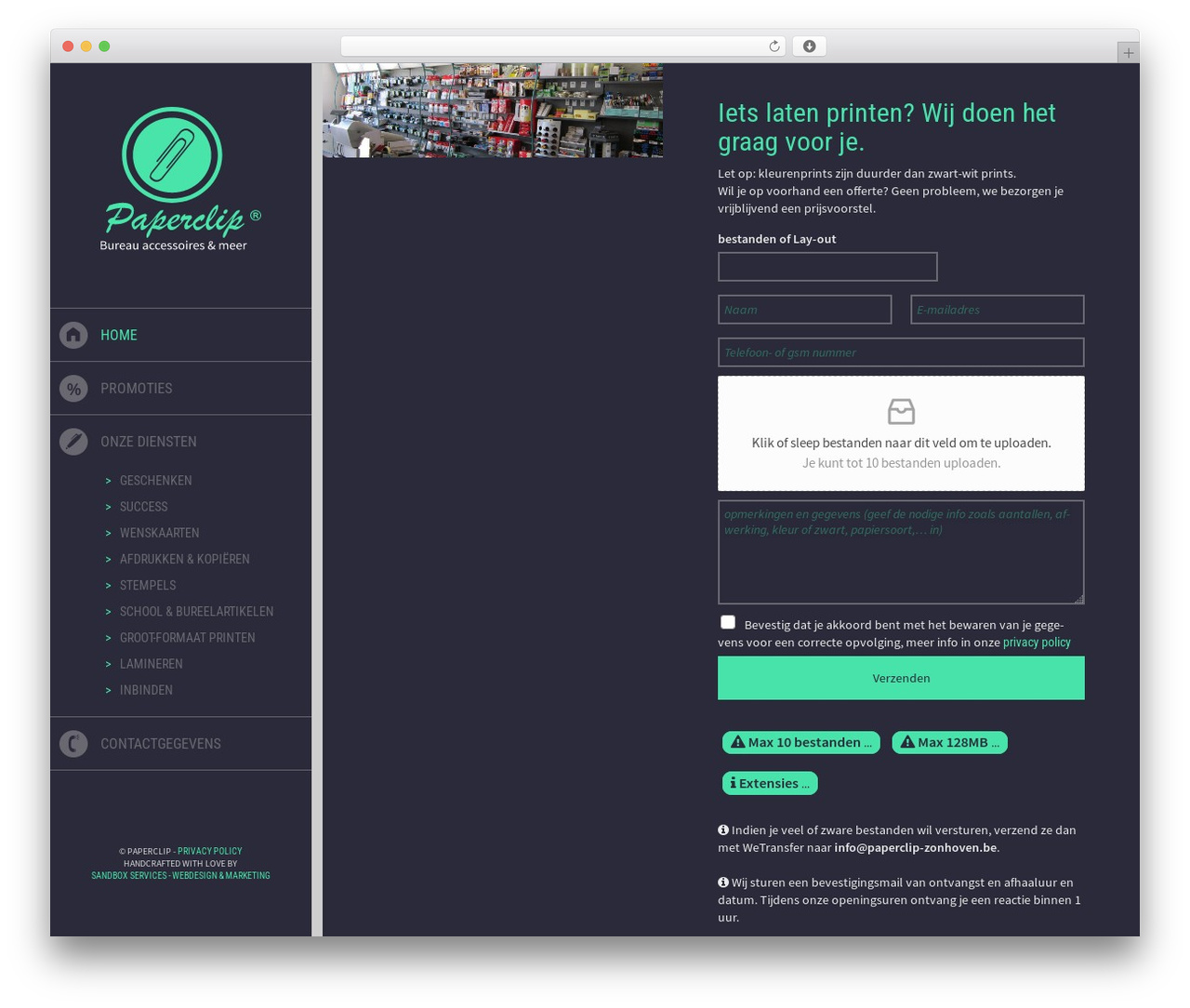 IDEUM framework theme WordPress - paperclip-zonhoven.be