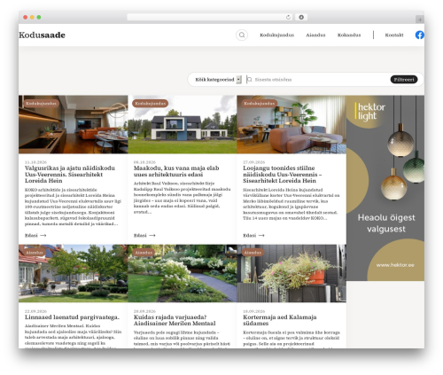 Kodusaade WordPress theme - kodusaade.ee