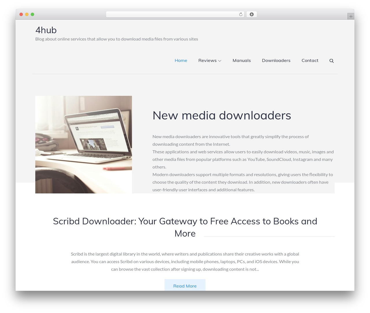 Selfgraphy WordPress website theme - 4hub.info Selfgraphy WordPress website theme - 4hub.info