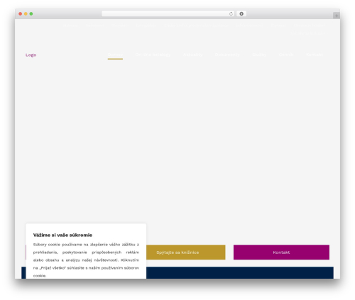 Smarty WP theme - kniznicagfb.sk