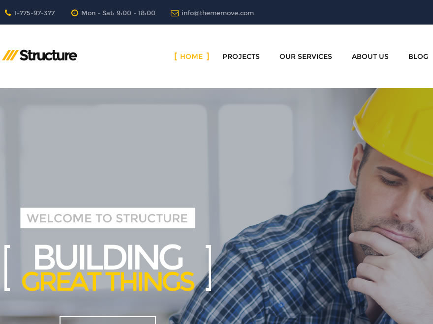 Structure theme WordPress Structure theme WordPress