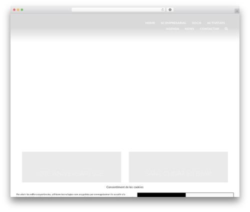 Theme WordPress Avada - santcugatempresarial.cat