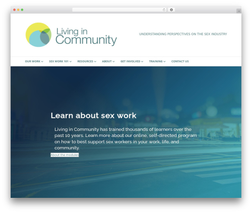 WordPress theme Beaver Builder Theme - livingincommunity.ca