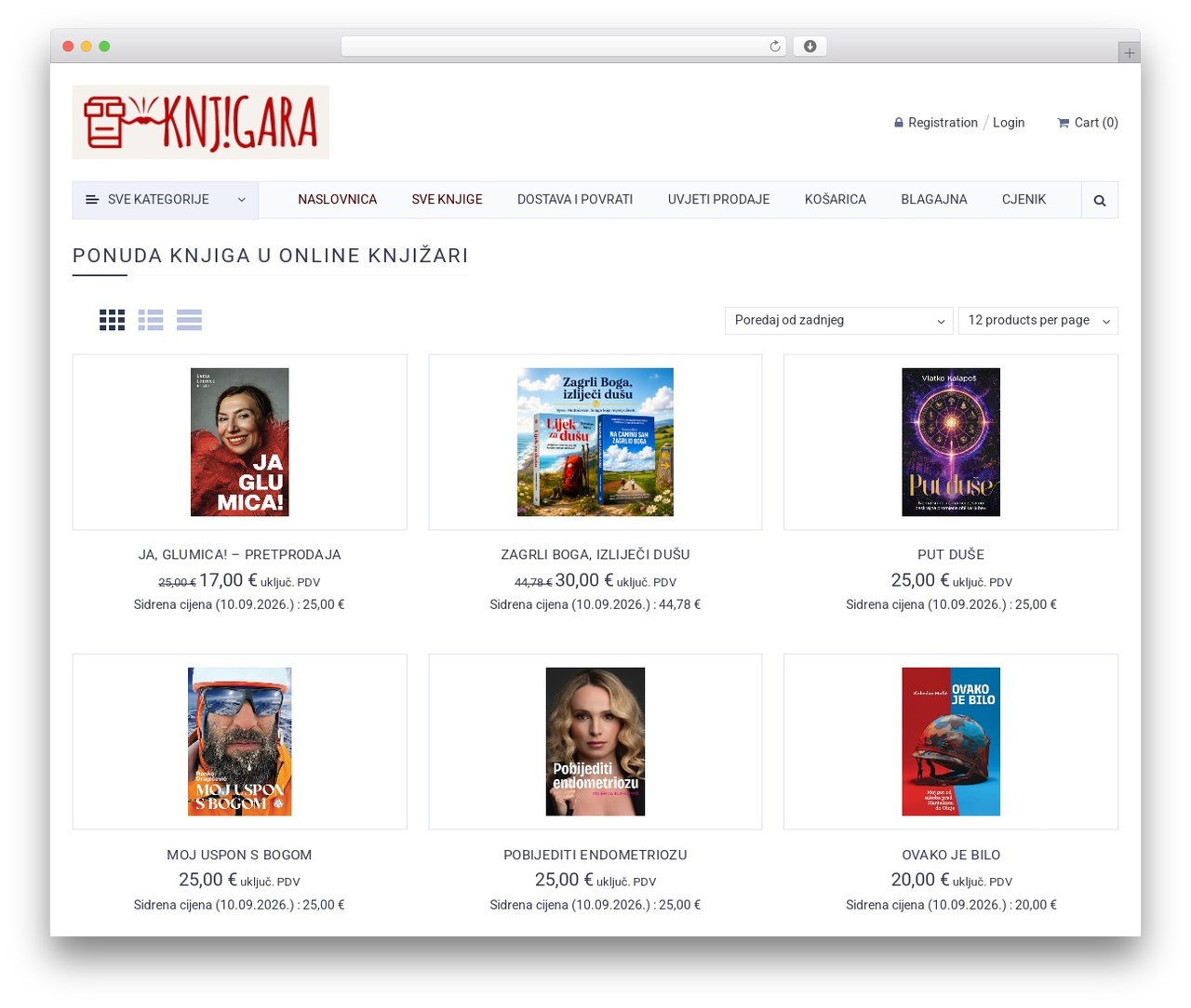 AllStore WordPress ecommerce theme - knjigara.com AllStore WordPress ecommerce theme - knjigara.com