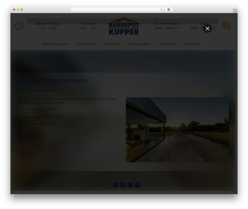 Tq tools WordPress plugin - baudepot-kuepper.de
