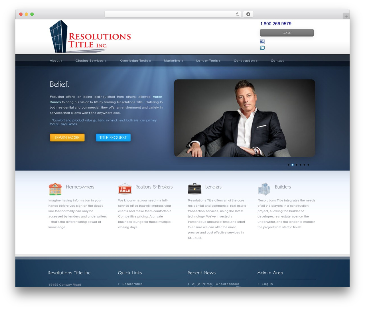 ENTREPENEUR theme WordPress - resolutionstitle.com