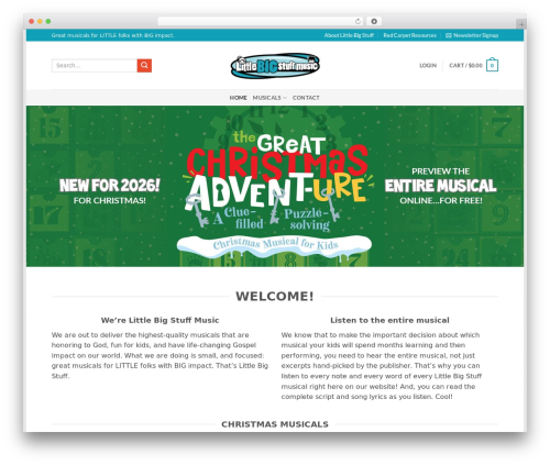 Flatsome premium WordPress theme - littlebigstuff.com