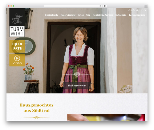 Lambda premium WordPress theme - turmwirt-gufidaun.com