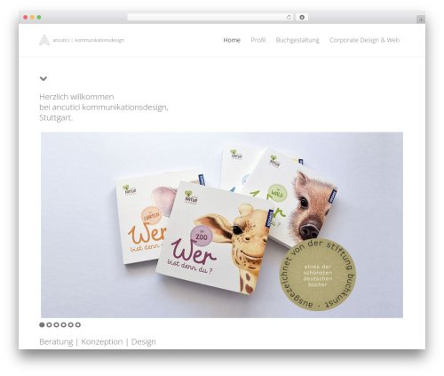 Multicorp theme WordPress - ancutici.de
