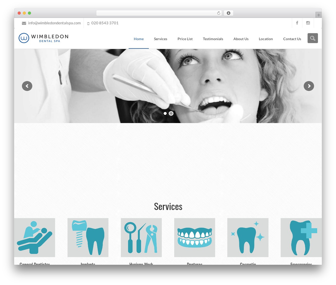 Orane - Evolutionary WordPress Theme WordPress theme design - wimbledondentalspa.com