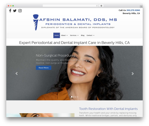 PSS Theme - Guild theme WordPress - drsalamati.com