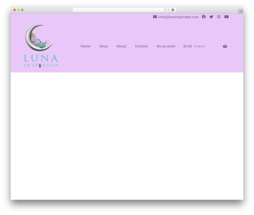Storefront pro premium WordPress plugin - lunainspirada.com