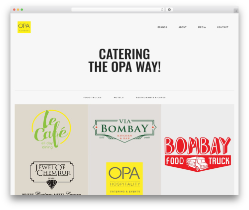 Theme WordPress Lupo - opahospitality.com