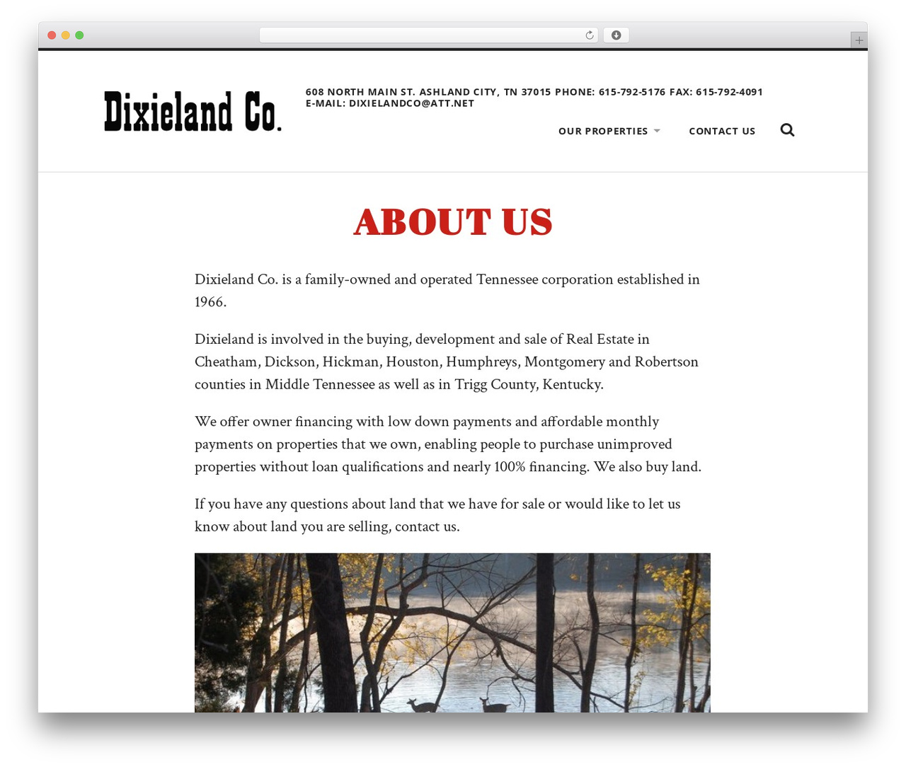Theme WordPress Radcliffe - dixielandco.com