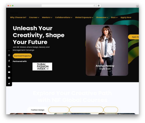 Webteck core WordPress plugin - nifglobal.college