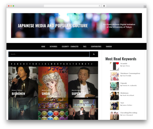 Wikilogy WordPress theme - jmpc-utokyo.com