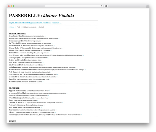 WordPress theme bytes & bones - passager.net