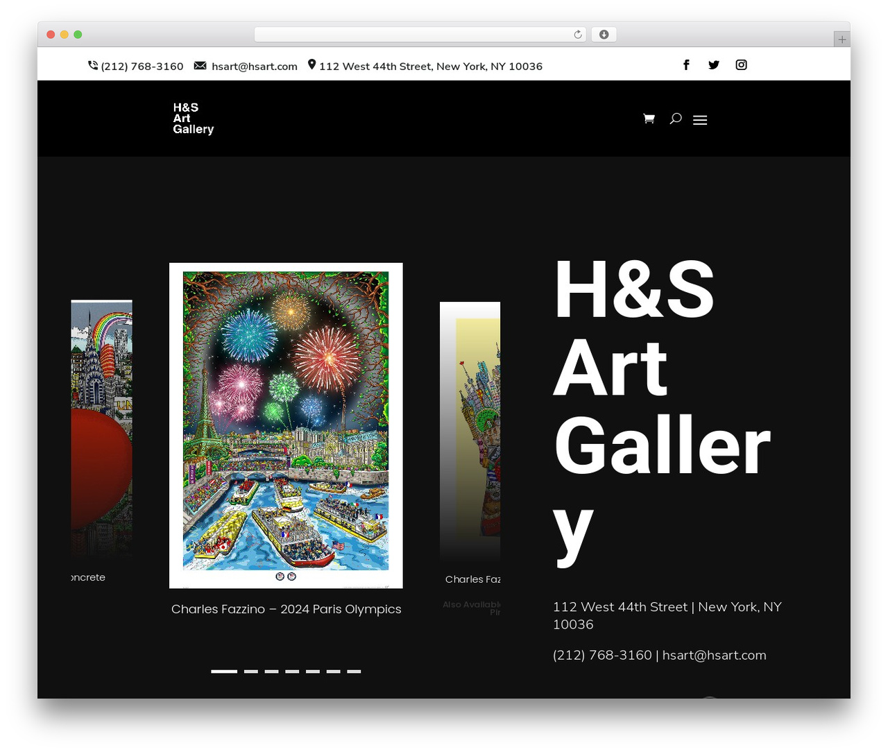 WordPress theme Divi Child Theme - hsart.com