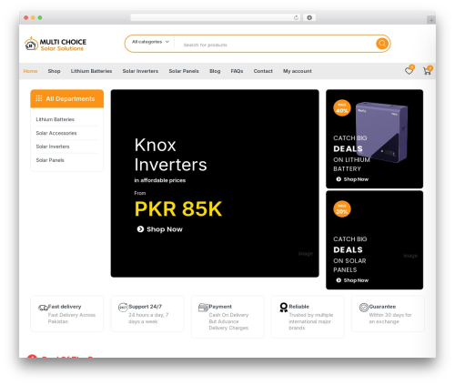Themesflat core WordPress plugin - multichoicesolar.pk