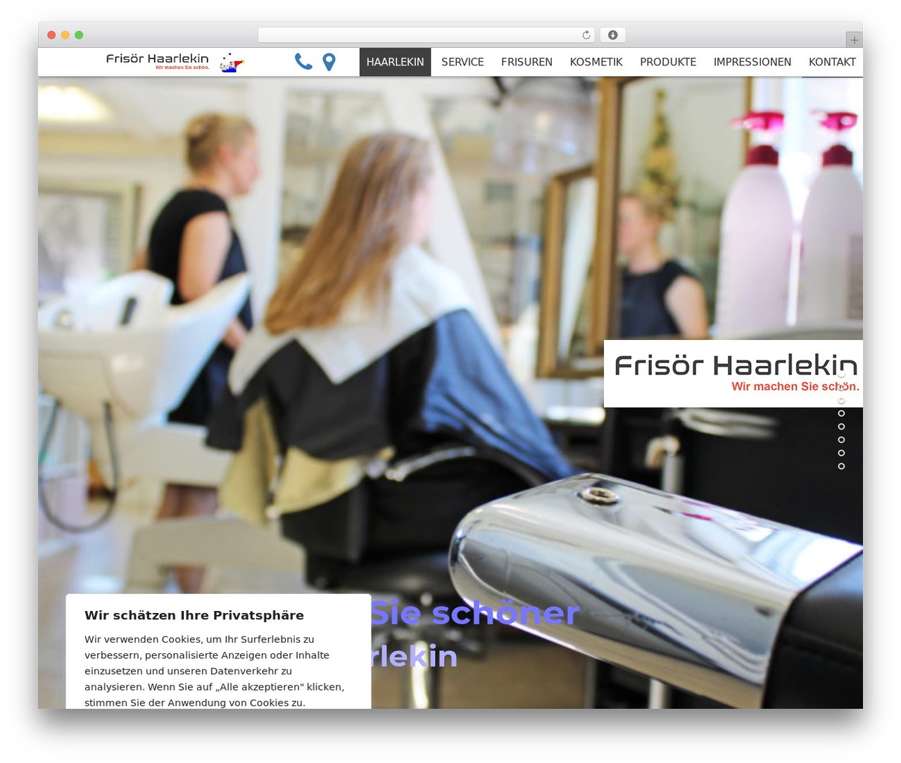 WordPress theme Wizard - haarlekin.net