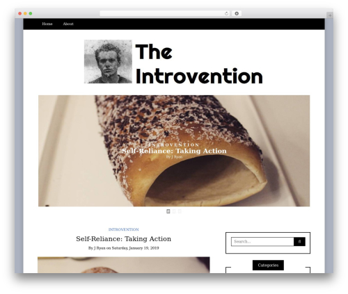 Writee theme WordPress - theintrovention.com