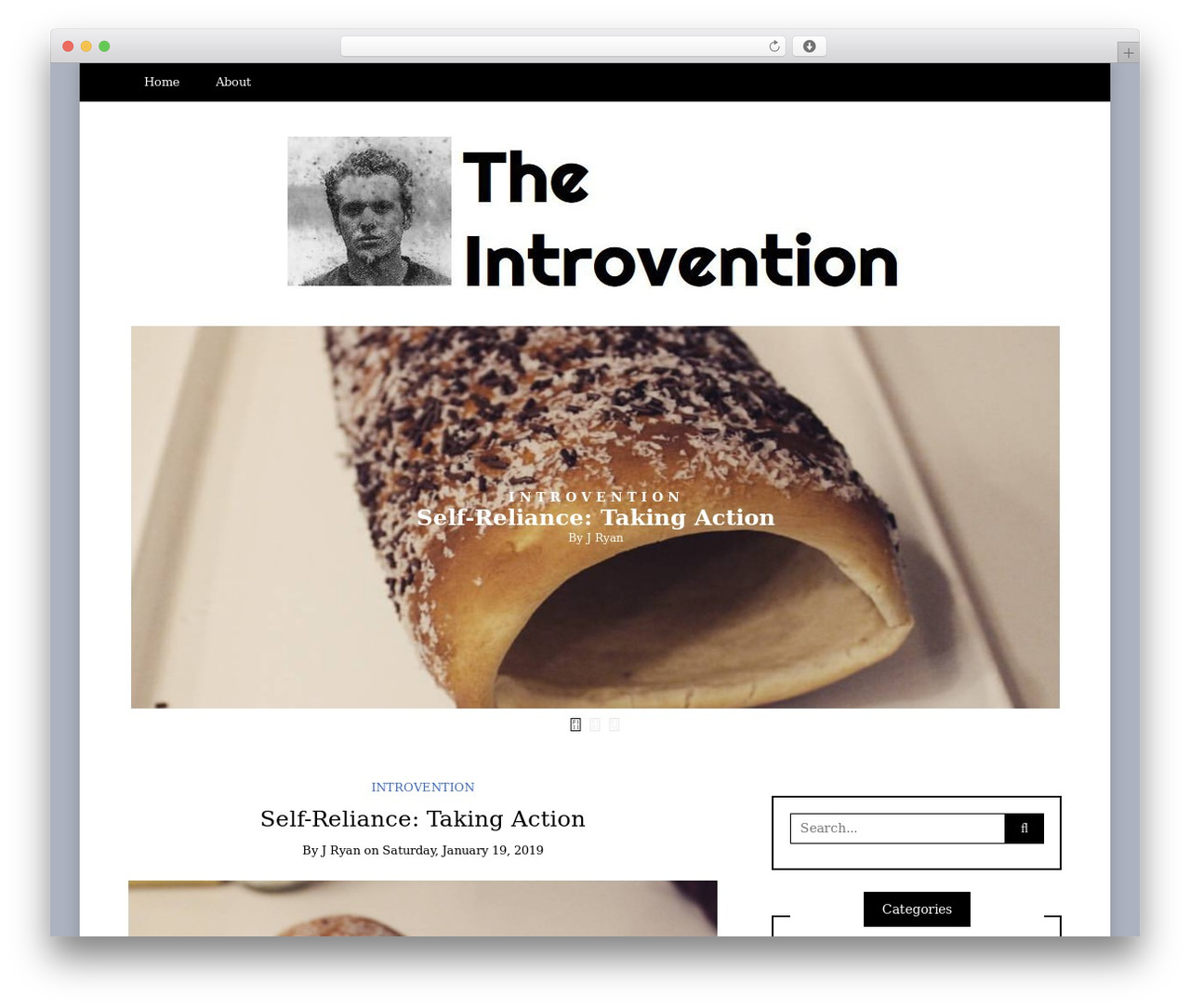 Writee theme WordPress - theintrovention.com