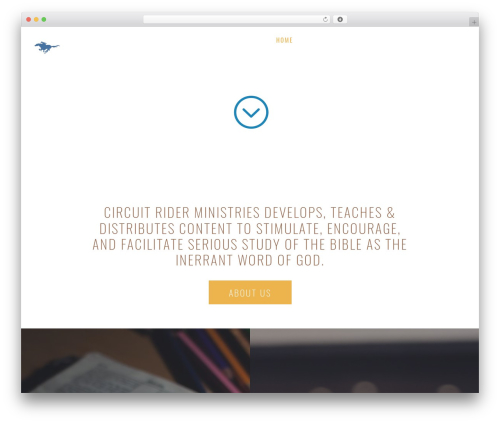 Construction Theme WordPress theme - circuitriderministries.com