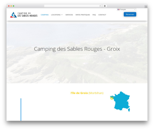Divi WordPress theme - campingdessablesrouges.com