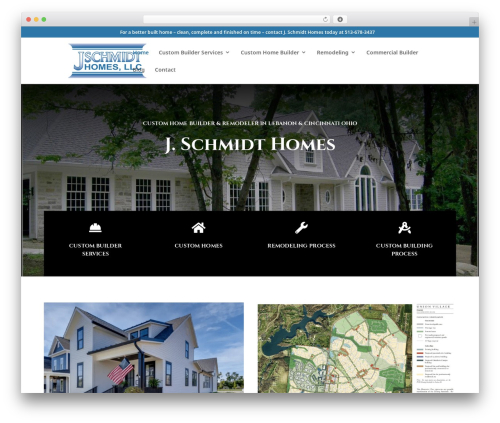 Divi WordPress theme - jasonschmidthomes.com