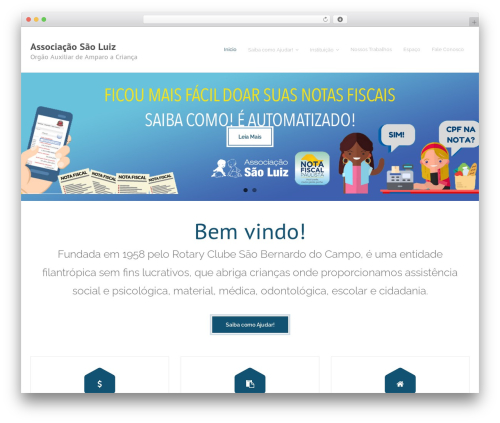 Experon Child WordPress theme - associacaosaoluiz.org.br