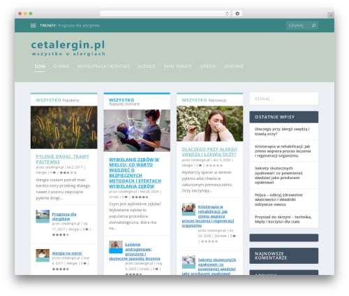 Ediva theme manager WordPress plugin - cetalergin.pl