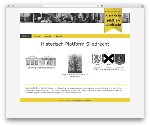 GeneratePress WordPress theme - historischplatformsliedrecht.nl