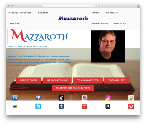 Odrin WordPress theme - mazzaroth.net