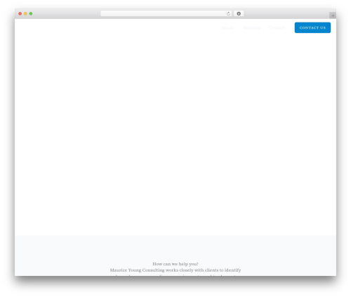 Theme WordPress Astra - mauriceyoungconsulting.co.uk