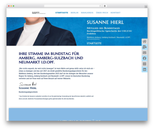 Theme WordPress Divi - susanne-hierl.de