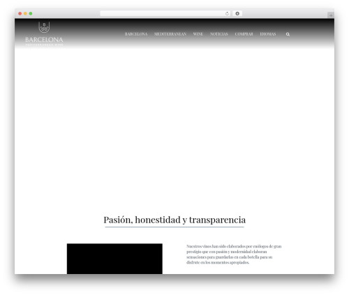 Theme WordPress Eventastic - barcelonamediterraneanwine.com