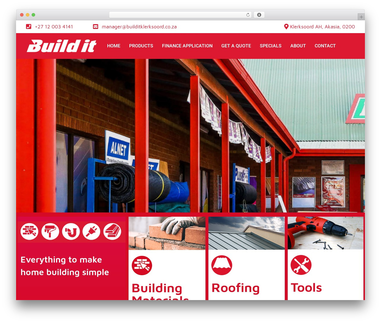 Theme WordPress GeneratePress - builditklerksoord.co.za