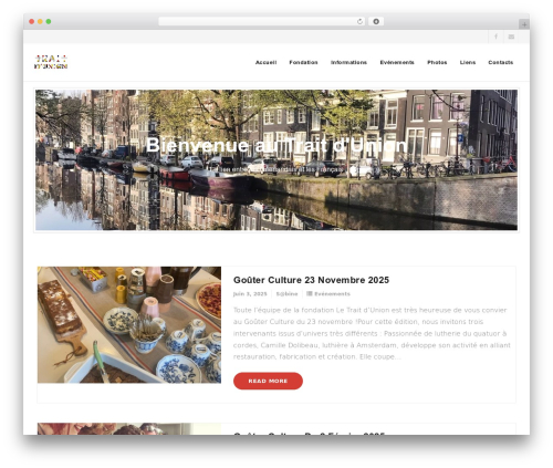 Theme WordPress Shuttle - letraitdunion.nl