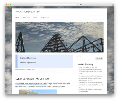 Tiny Framework WordPress theme - fleissgarten.de Tiny Framework WordPress theme - fleissgarten.de