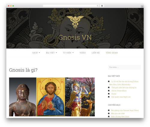WordPress theme Gateway - gnosisvn.org