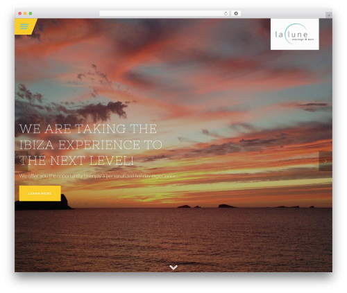 WordPress theme Gnar - laluneconcierge.com