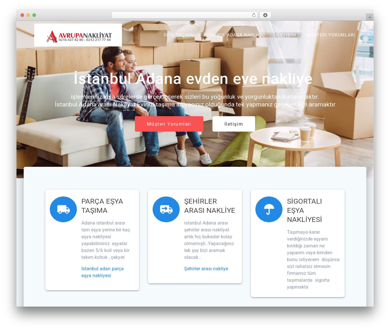 WordPress theme Materialis - istanbuladananakliyat.com