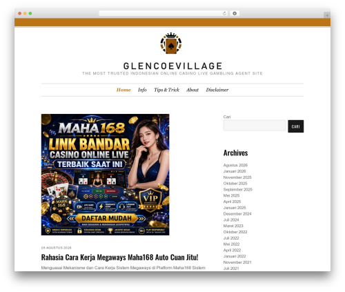 WordPress theme Simplified Lite - glencoevillage.org WordPress theme Simplified Lite - glencoevillage.org