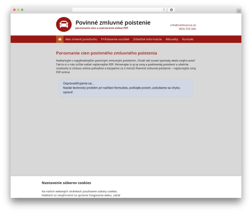 WordPress theme Theme.cz - povinne-zmluvne-poistenie.sk