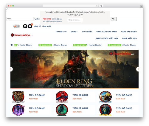 wordpressWordpress theme WordPress - muagametaixiu.com