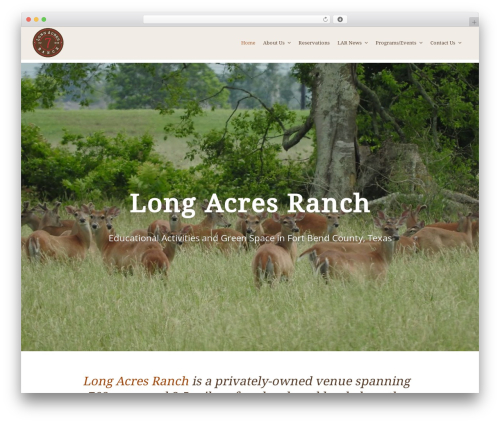 WP theme Create - longacresranch.org