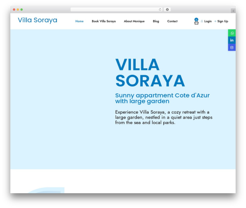 Wprentals core WordPress plugin - villasoraya.com